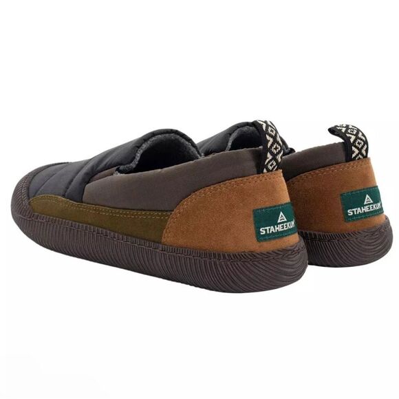 Staheekum Men's Puff Slip On Shoes - BLACK (Select Size: 8-13) - Picture 6 of 8